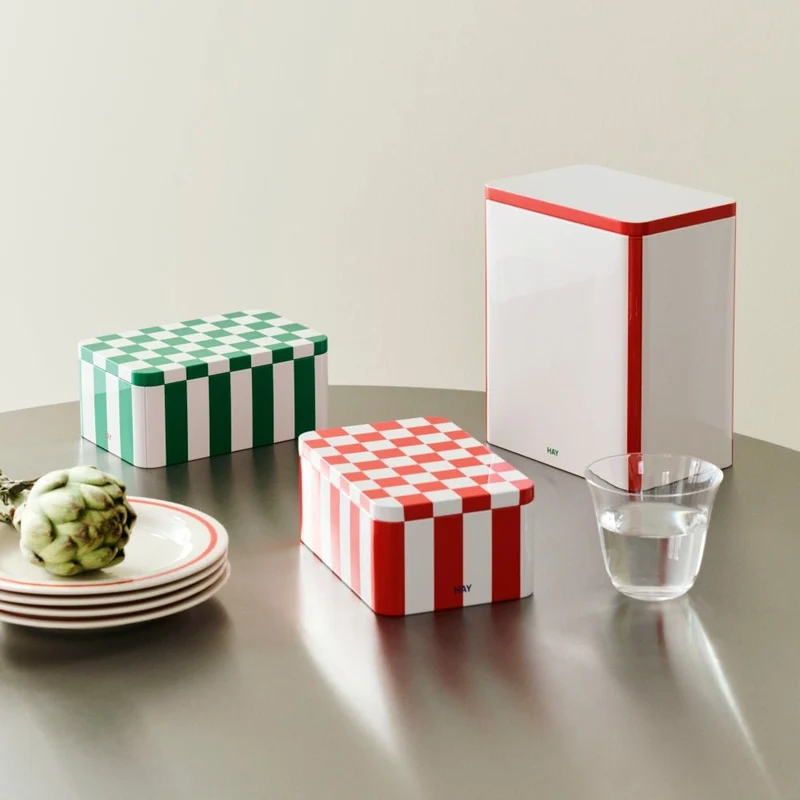 Keksdose Tin Container Small - HAY