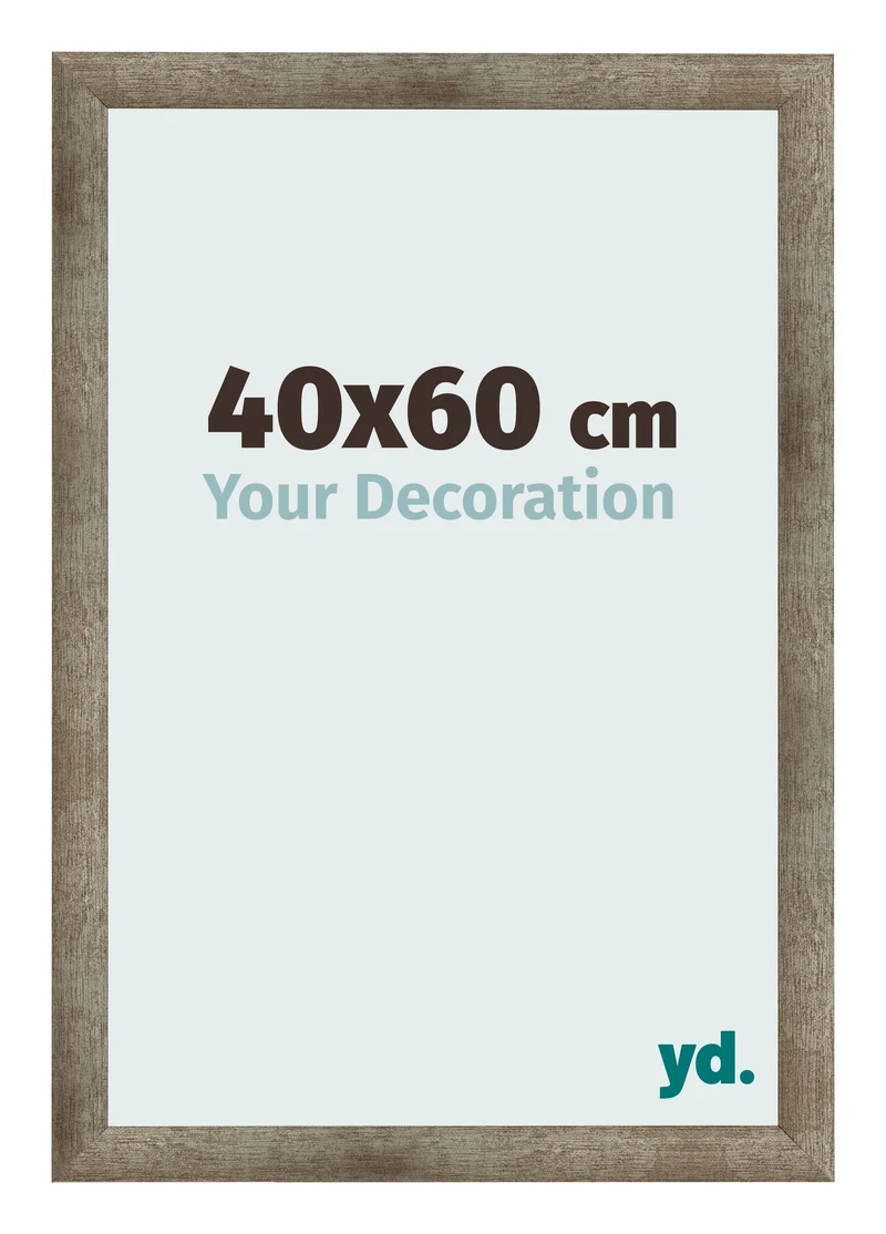 Bilderrahmen 40x60 cm - Metall Vintage - MDF - Bologna