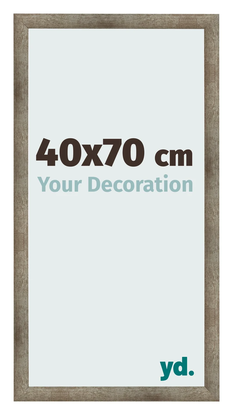 Bilderrahmen 40x70 cm - Metall Vintage - MDF - Bologna