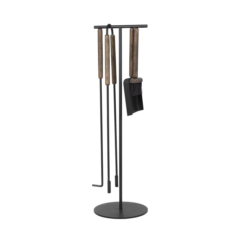 ASHI Kaminbesteck Brown Oak - blomus