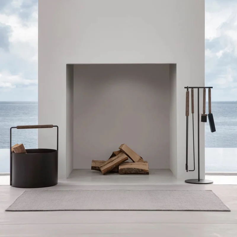 ASHI Kaminbesteck Brown Oak - blomus