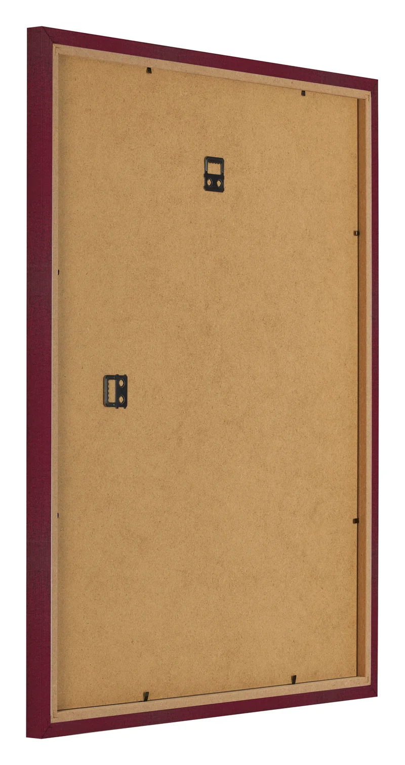 Bilderrahmen 24x30 cm - Weinrot Gewischt - MDF - Bologna