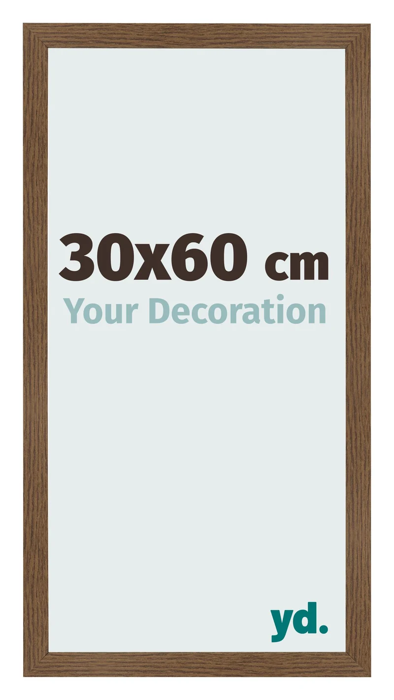 Bilderrahmen 30x60 cm - Eiche Rustikal - MDF - Bologna