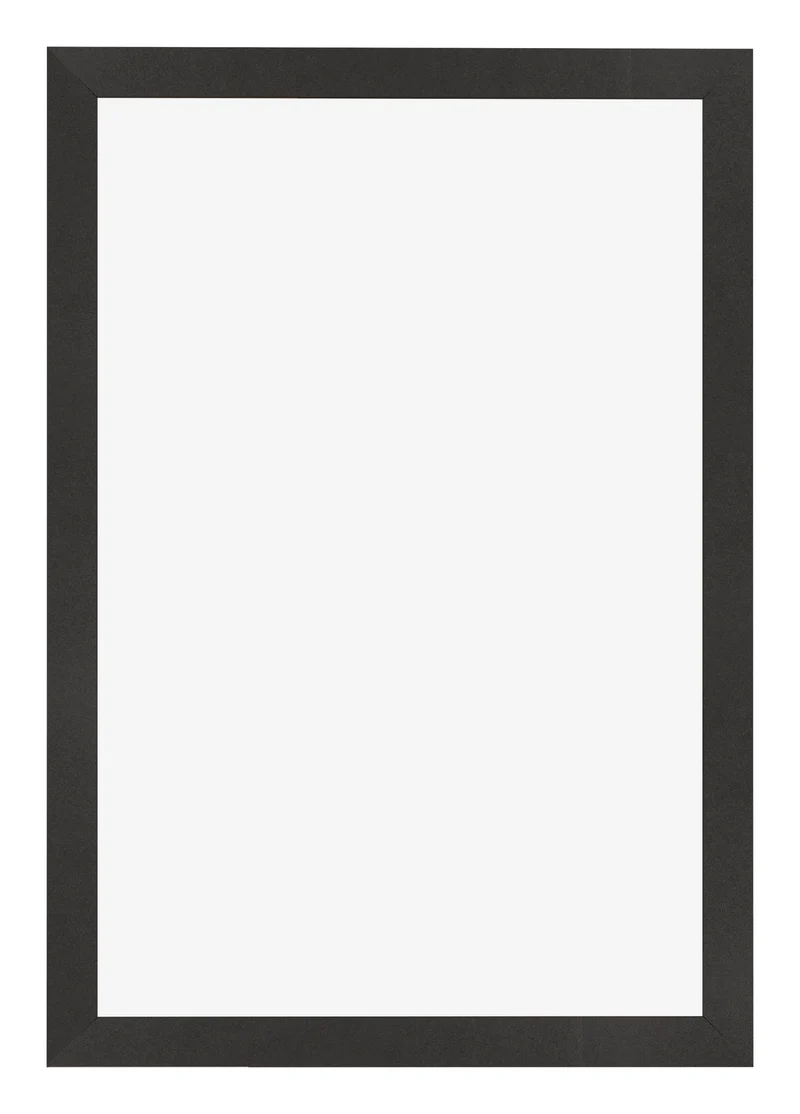Bilderrahmen 60x90 cm - Schwarz Matt - MDF - Bologna