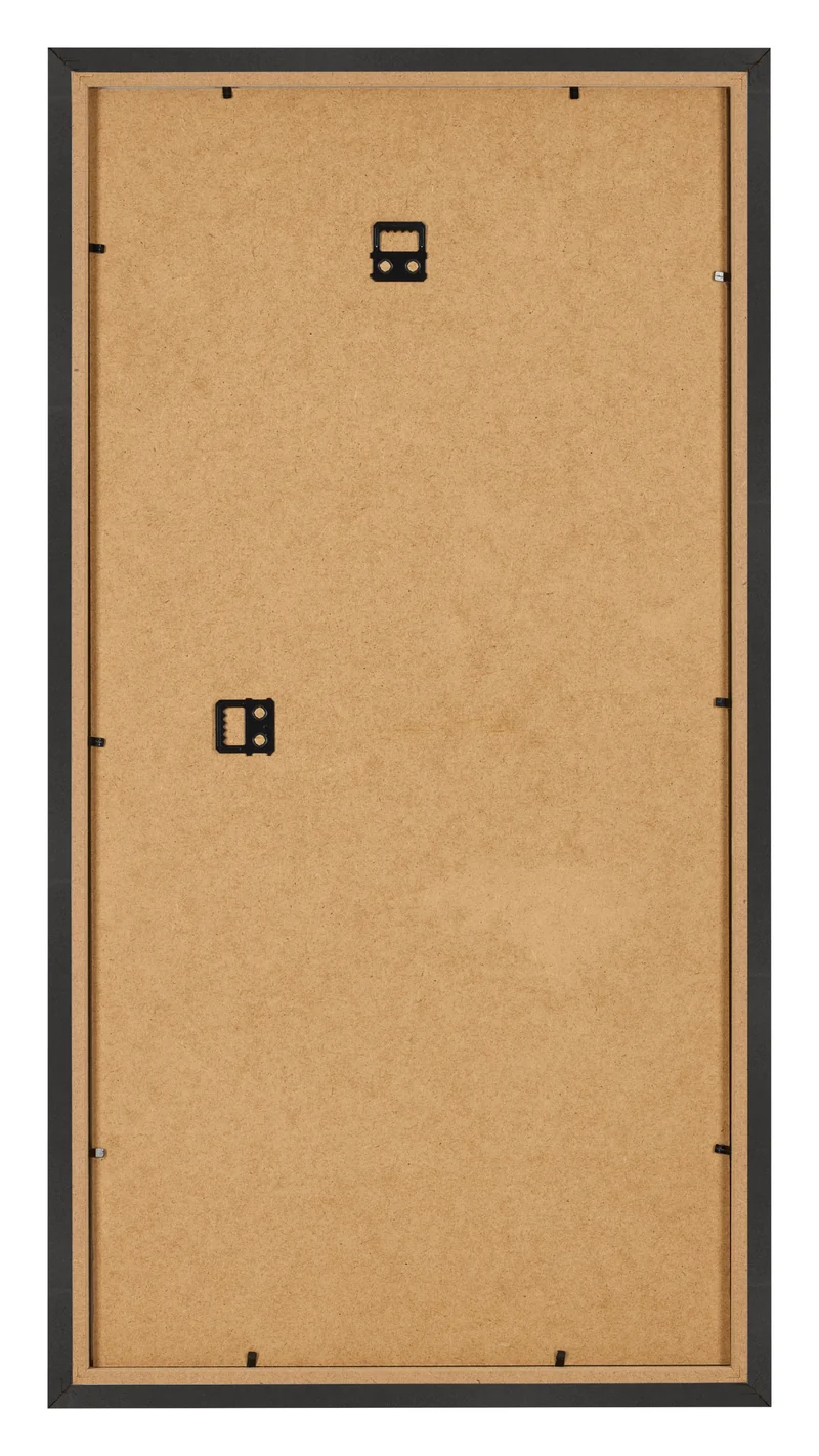 Bilderrahmen 30x60 cm - Schwarz Matt - MDF - Bologna