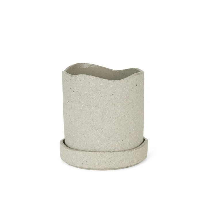 Blumentopf Uneru Pot Grau 13cm - ferm Living