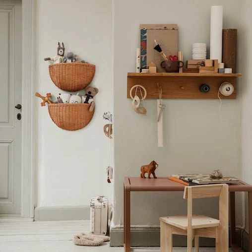 Wandkorb Braided, Einzeln oder im 2er Set - ferm LIVING