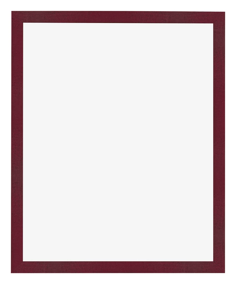 Bilderrahmen 35x45 cm - Weinrot Gewischt - MDF - Bologna