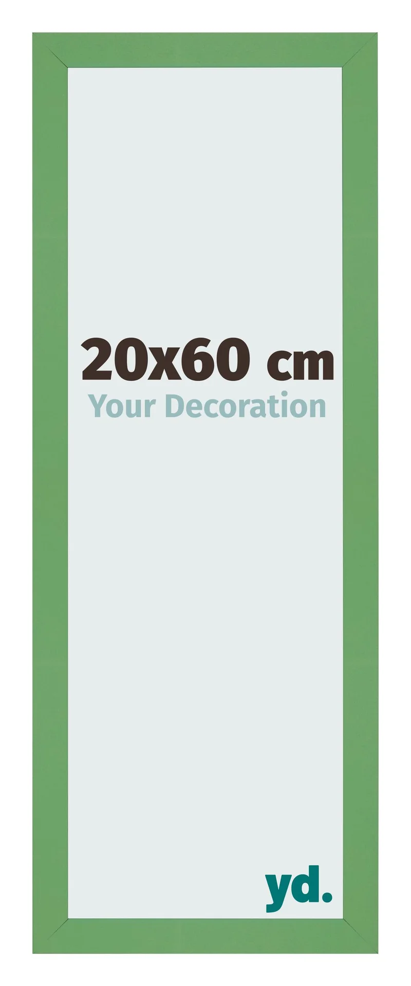 Bilderrahmen 20x60 cm - Grün - MDF - Bologna