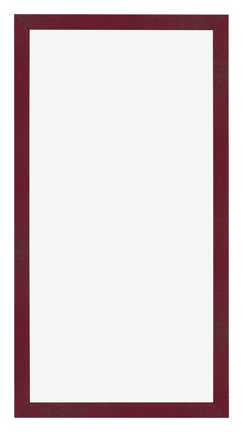Bilderrahmen 40x80 cm - Weinrot Gewischt - MDF - Bologna