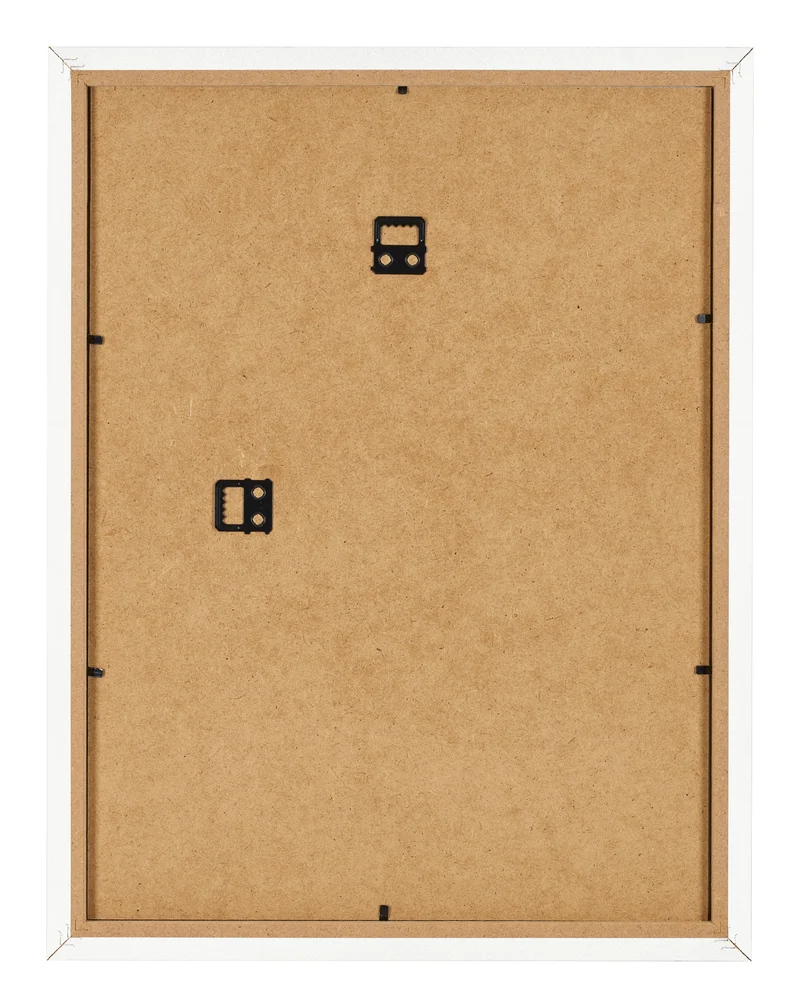 Bilderrahmen 30x40 cm - Weiß Hochglanz - MDF - Bologna