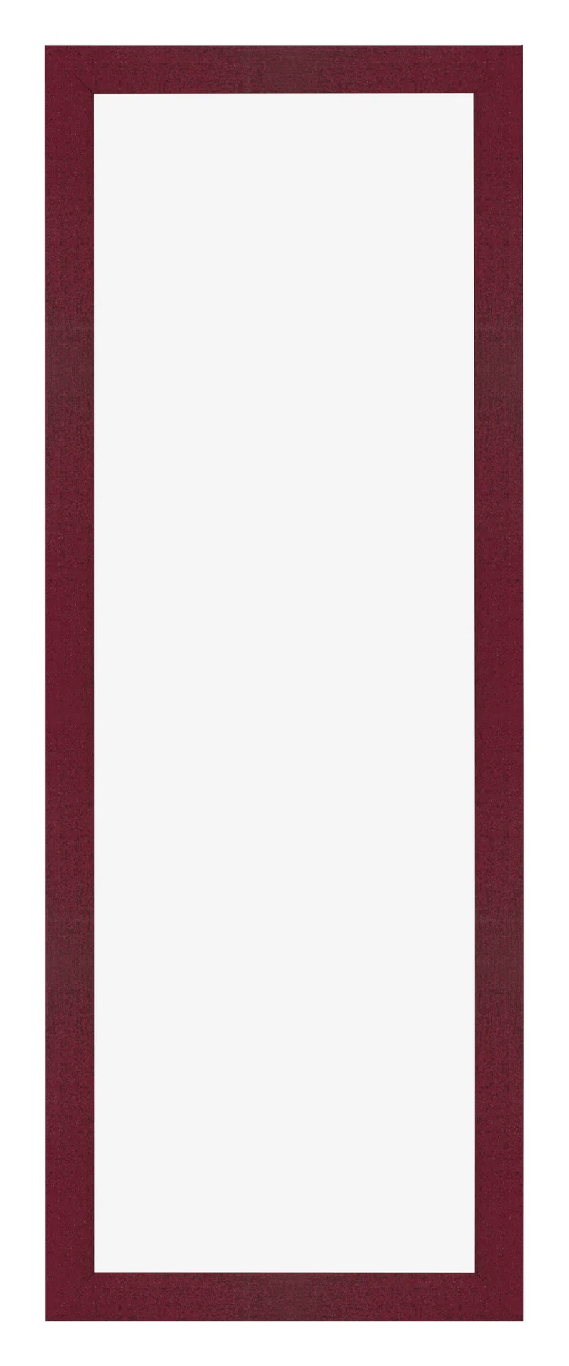 Bilderrahmen 25x75 cm - Weinrot Gewischt - MDF - Bologna