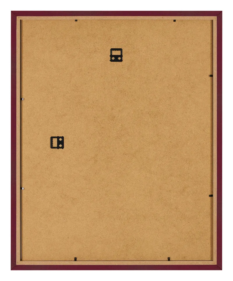 Bilderrahmen 28x35 cm - Weinrot Gewischt - MDF - Bologna
