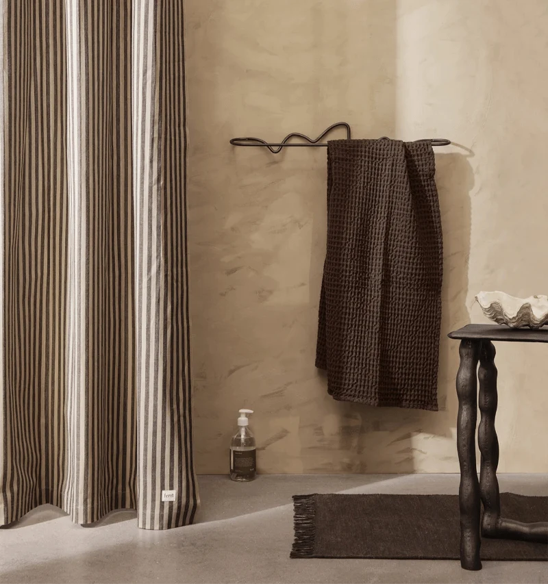 Teppich Melange Rug Chocolate - ferm LIVING