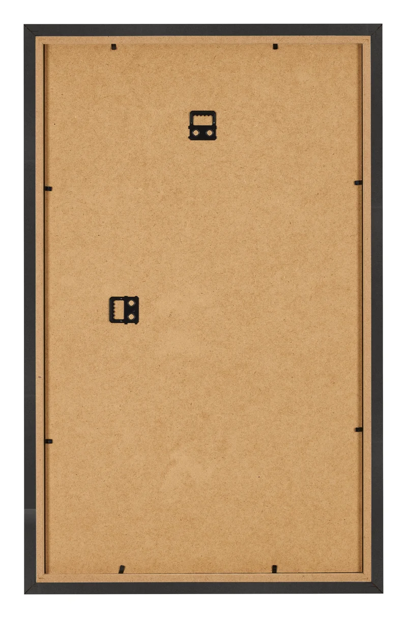 Bilderrahmen 33x48 cm - Schwarz Matt - MDF - Bologna