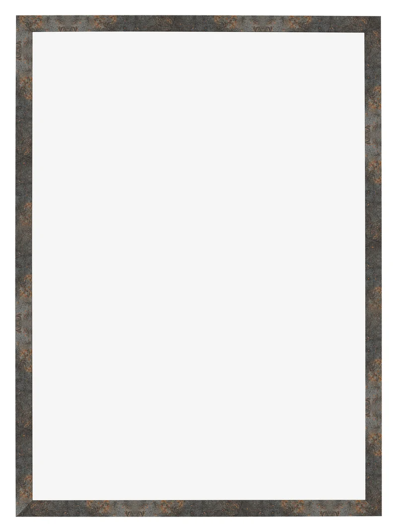 Bilderrahmen 70x100 cm - Oxidiertes Metall - MDF - Bologna
