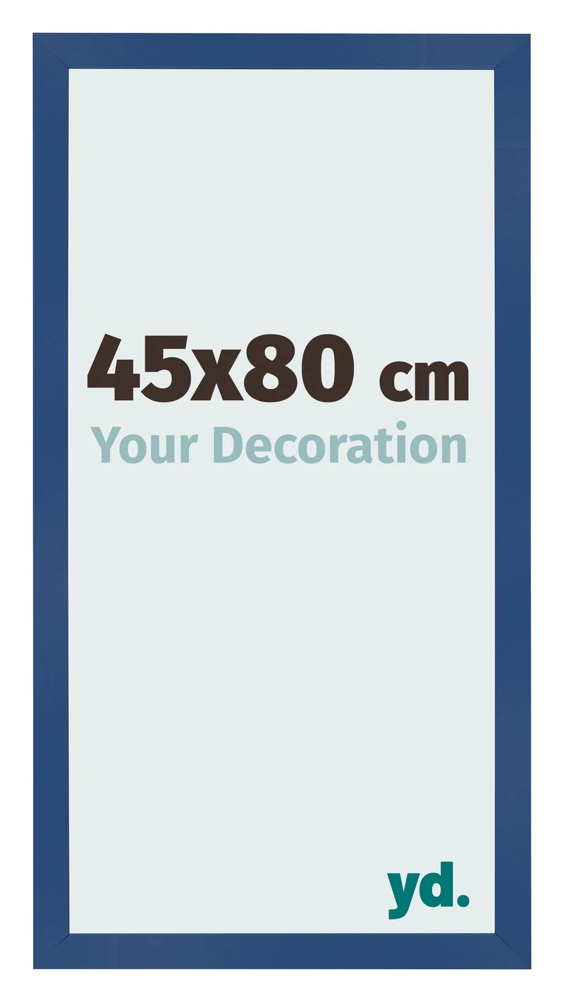 Bilderrahmen 45x80 cm - Dunkelblau - MDF - Bologna