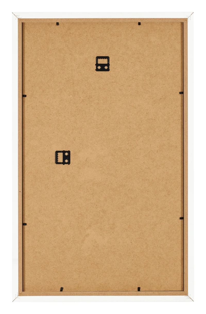 Bilderrahmen 30x50 cm - Weiß Hochglanz - MDF - Bologna