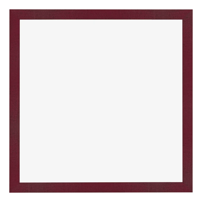 Bilderrahmen 45x45 cm - Weinrot Gewischt - MDF - Bologna