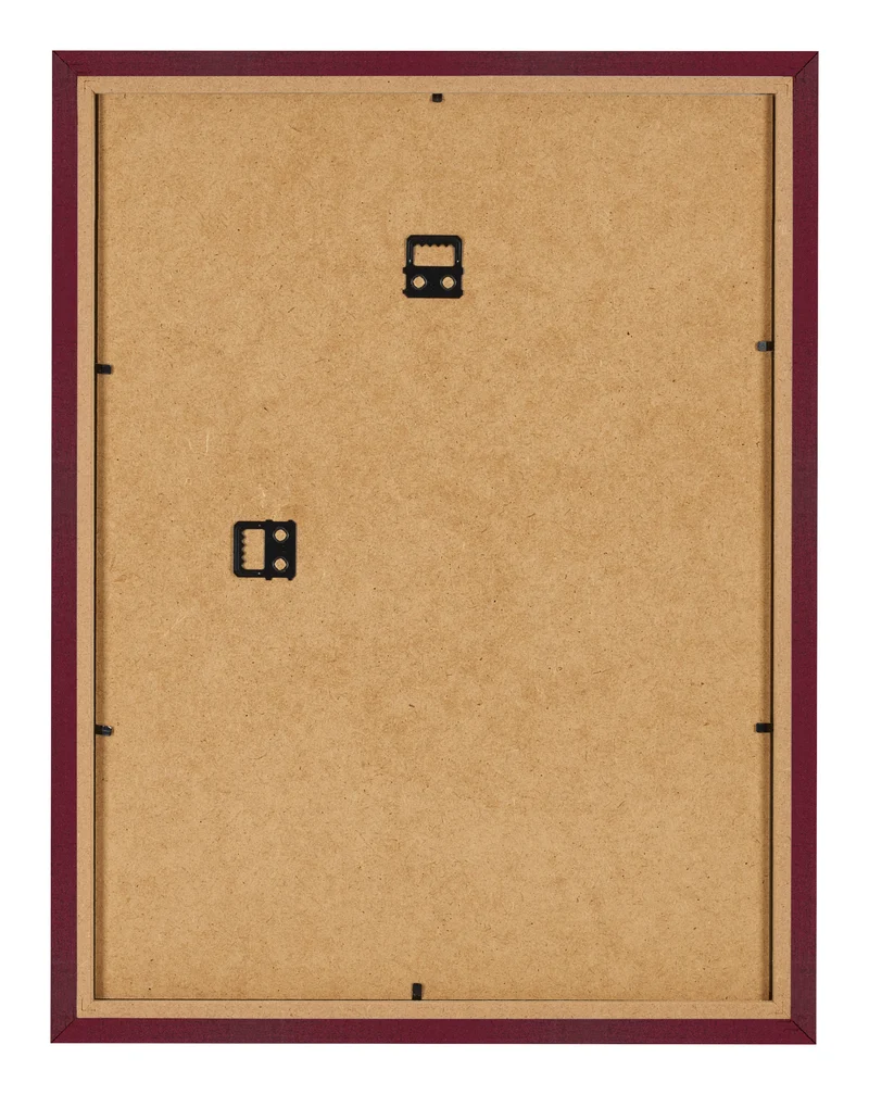 Bilderrahmen 45x60 cm - Weinrot Gewischt - MDF - Bologna