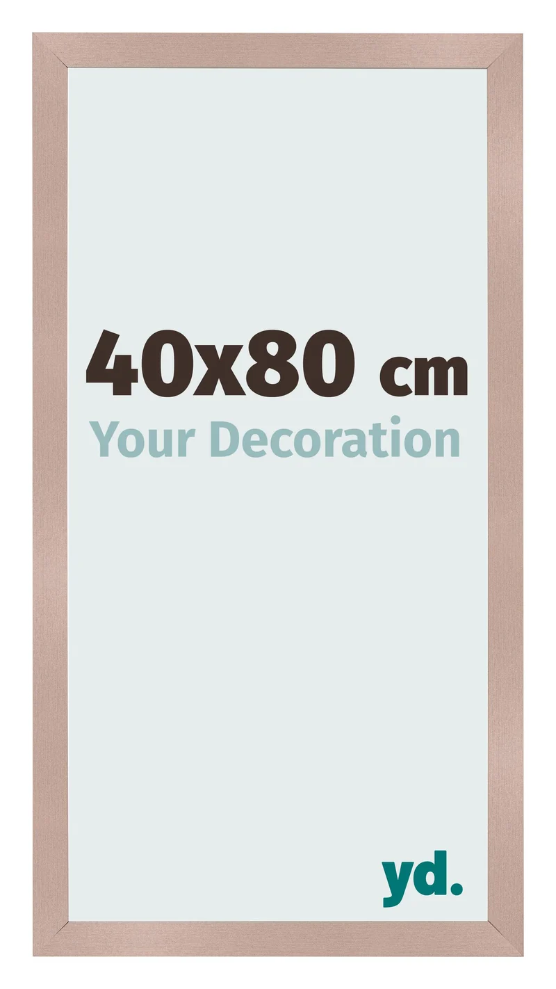 Bilderrahmen 40x80 cm - Altrosa - MDF - Bologna