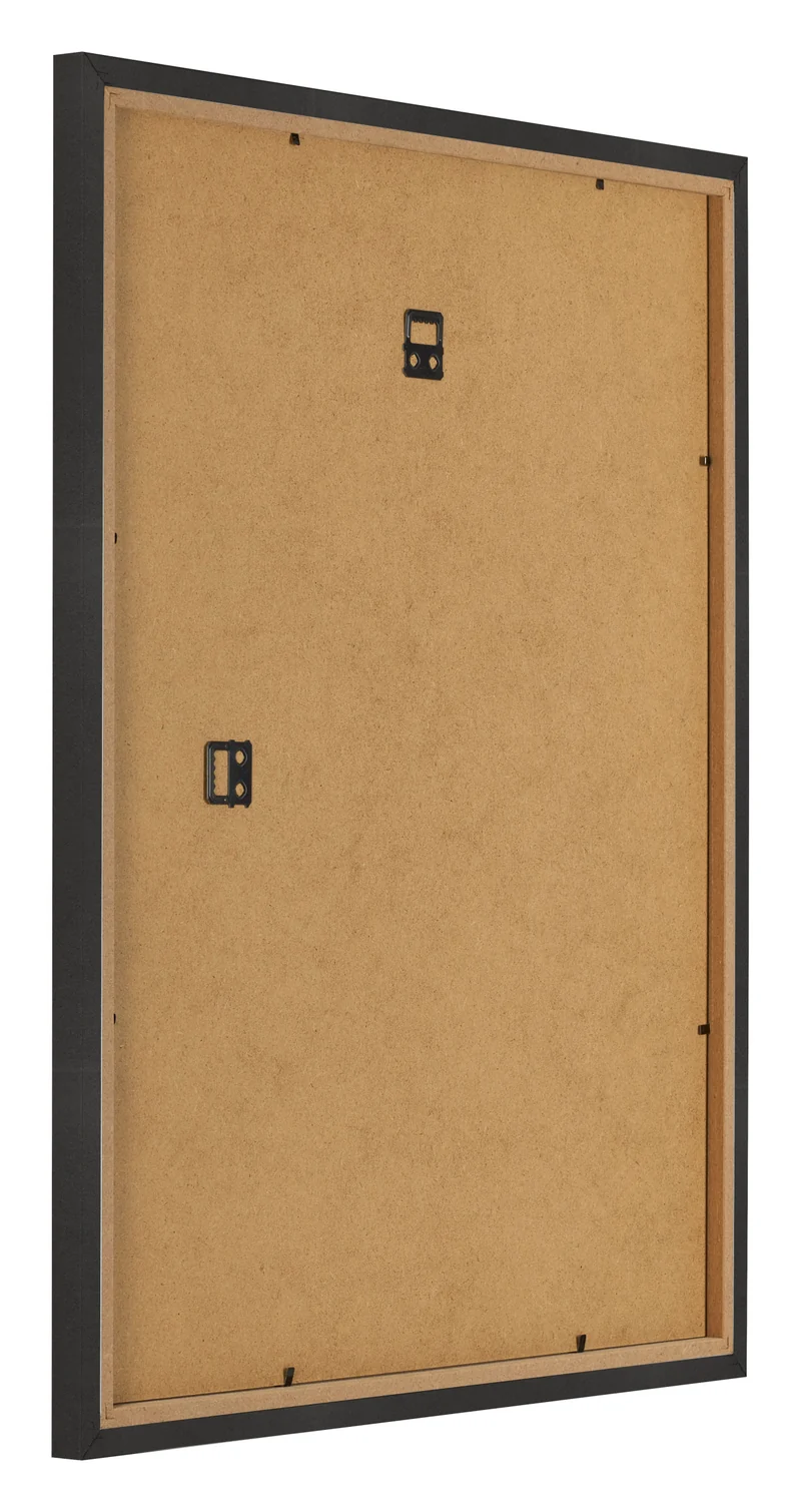 Bilderrahmen 70x90 cm - Schwarz Matt - MDF - Bologna