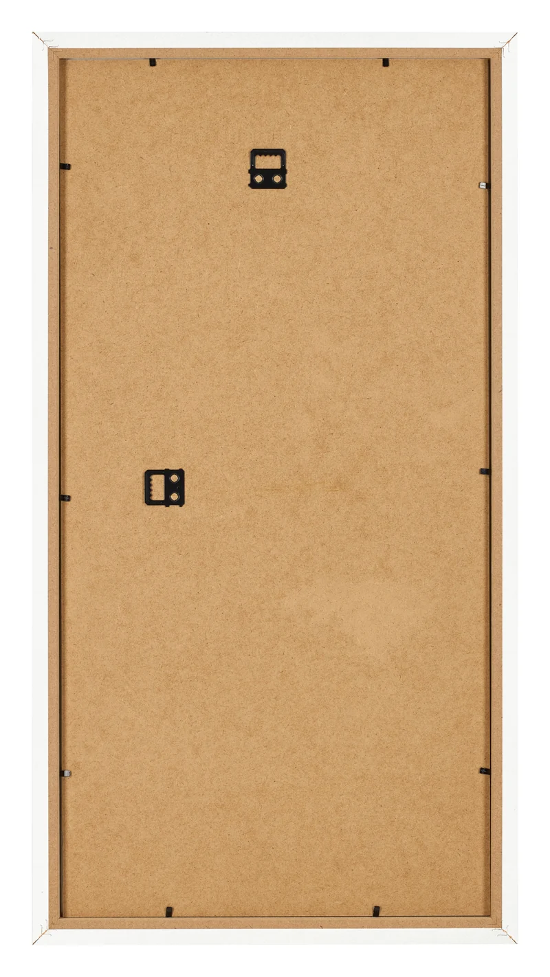 Bilderrahmen 50x100 cm - Weiß Hochglanz - MDF - Bologna