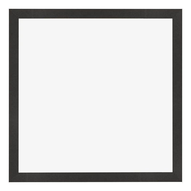 Bilderrahmen 50x50 cm - Schwarz Matt - MDF - Bologna