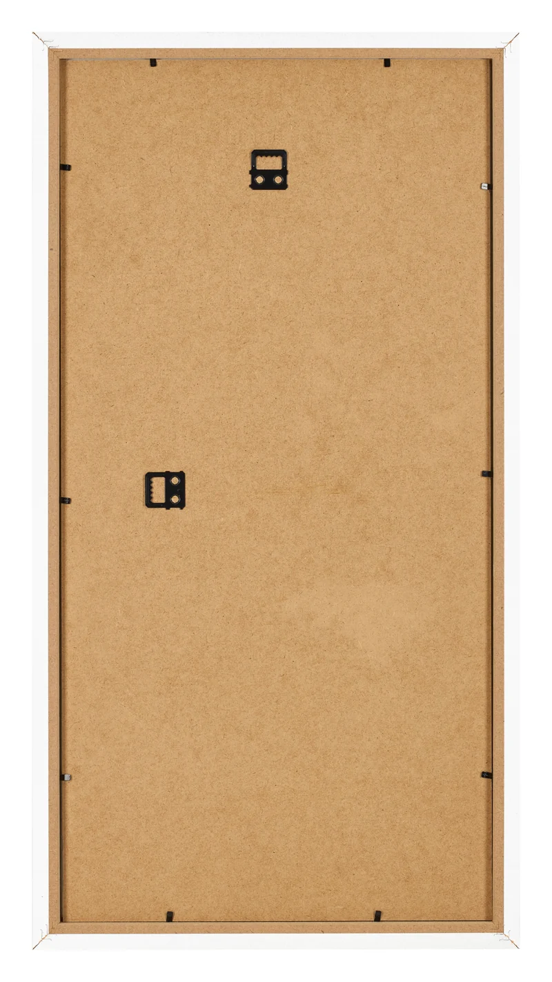 Bilderrahmen 30x60 cm - Weiß Matt - MDF - Bologna