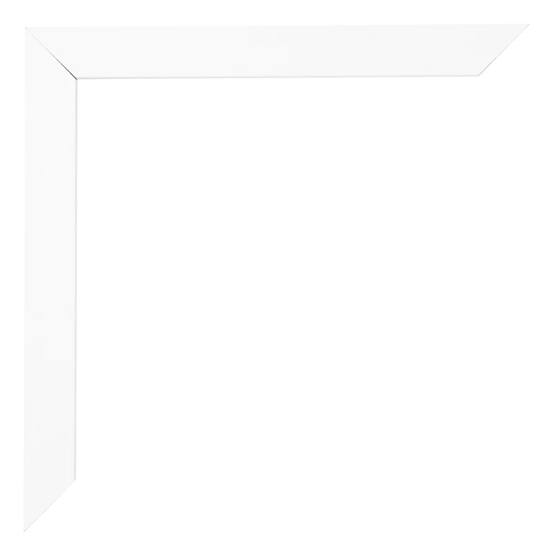 Bilderrahmen 70x100 cm - Weiß Matt - MDF - Bologna