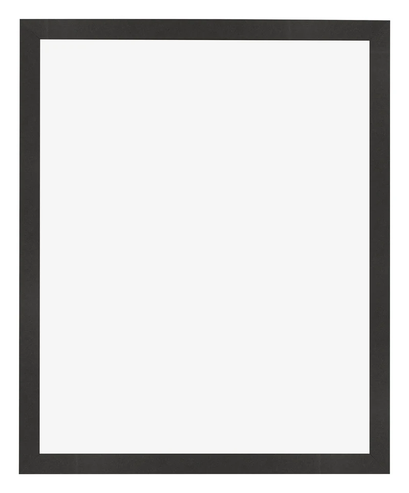 Bilderrahmen 40x45 cm - Schwarz Matt - MDF - Bologna