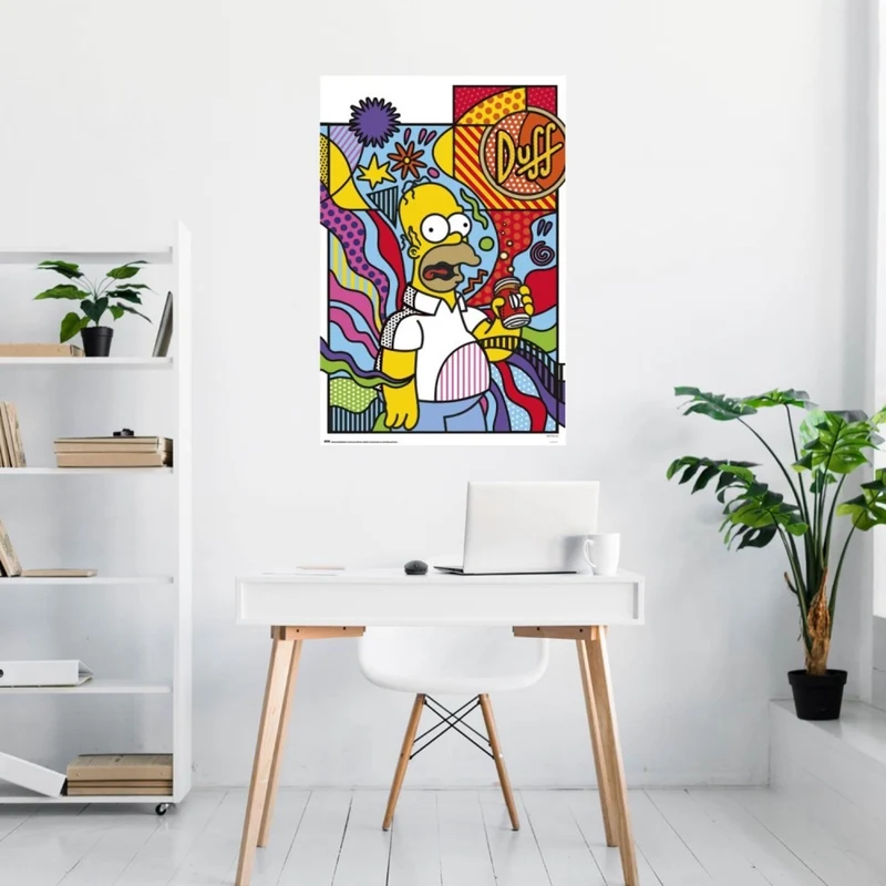 Poster The Simpsons - Donut Worry 61x91,5cm