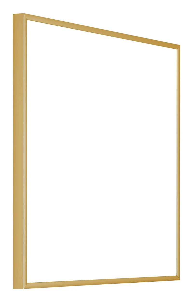 Bilderrahmen 50x50 cm - Gold Vintage - Aluminium - Kent