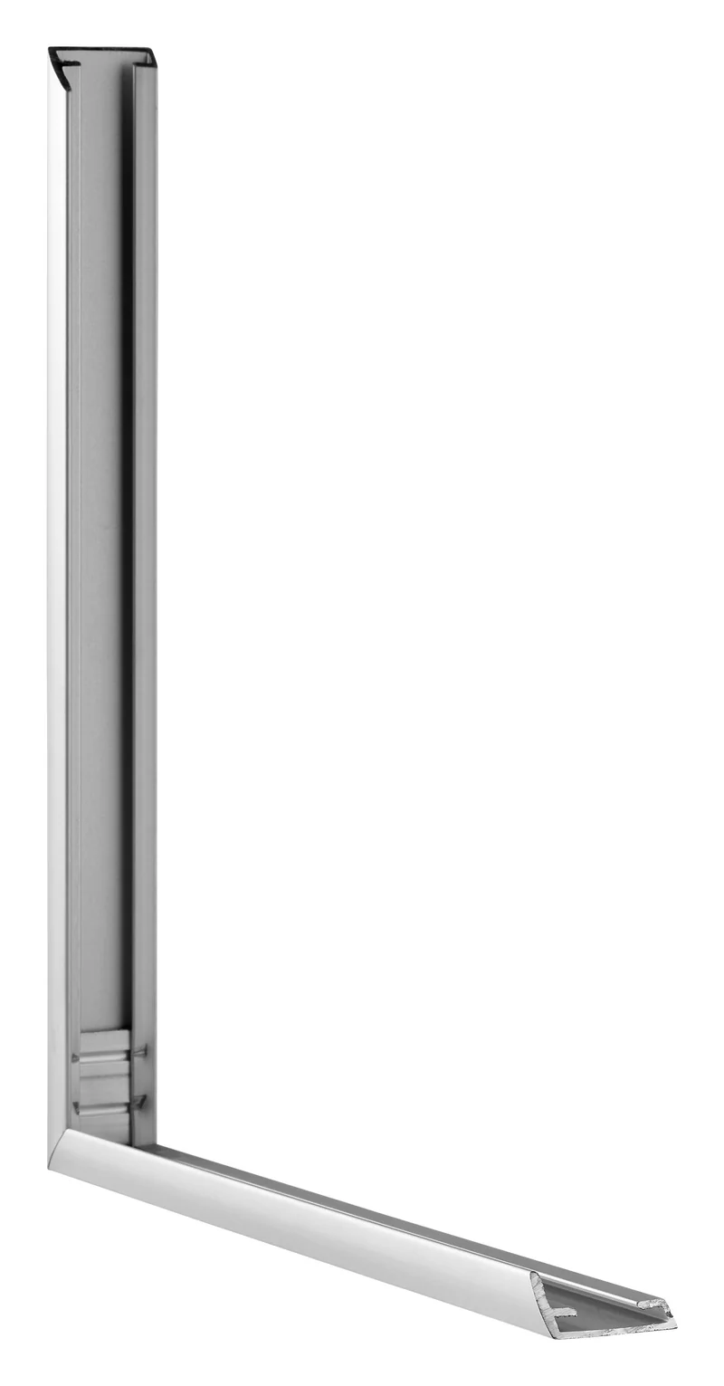 Bilderrahmen 60x90 cm - Silber Matt - Aluminium - Kent