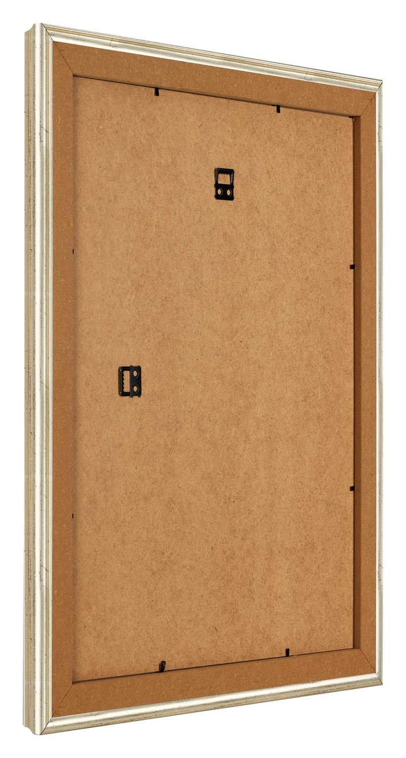 Bilderrahmen 60x70 cm - Metallglanz - MDF - Lazio