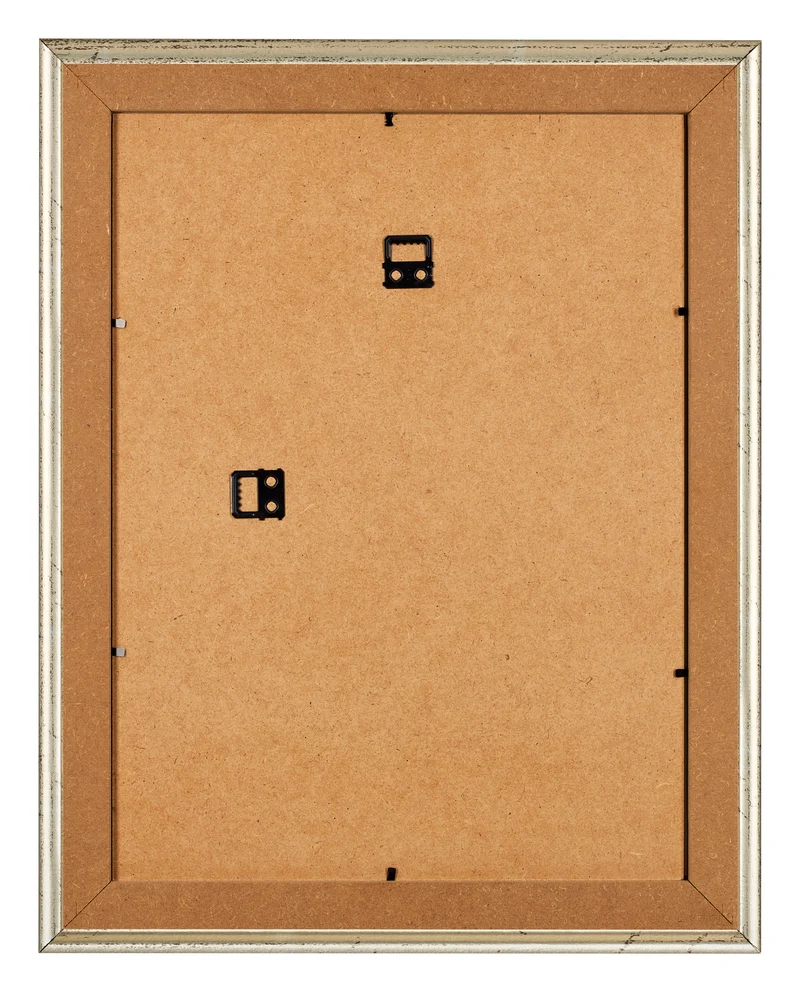Bilderrahmen 60x80 cm - Metallglanz - MDF - Lazio