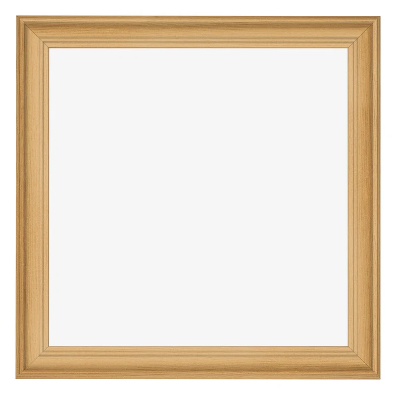Bilderrahmen 35x35 cm - Kiefer Gemasert - MDF - Lazio