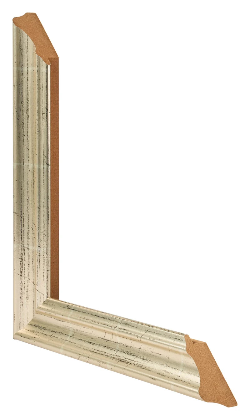 Bilderrahmen 30x50 cm - Metallglanz - MDF - Lazio