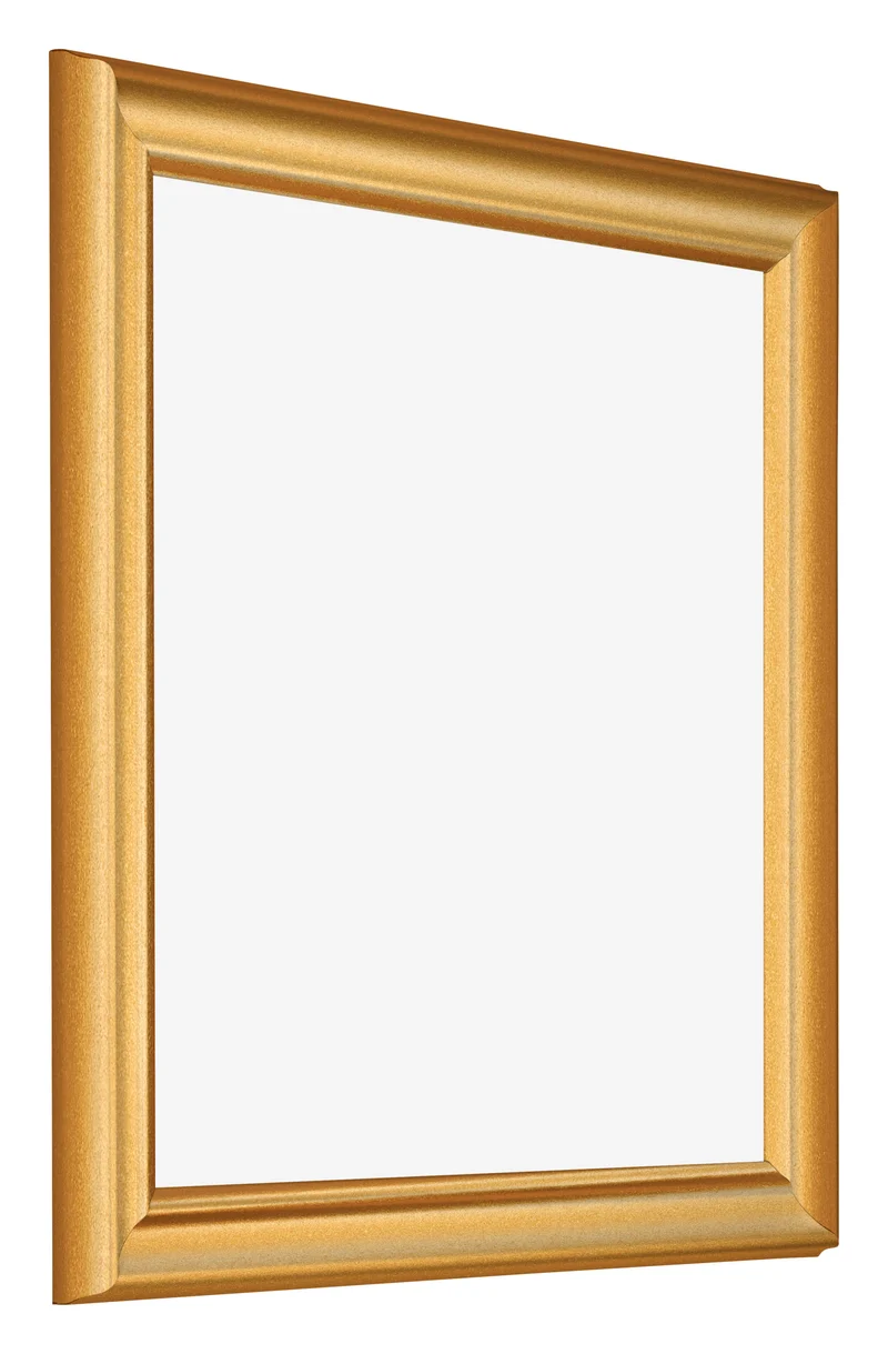 Bilderrahmen 70x70 cm - Gold Matt - MDF - Lazio
