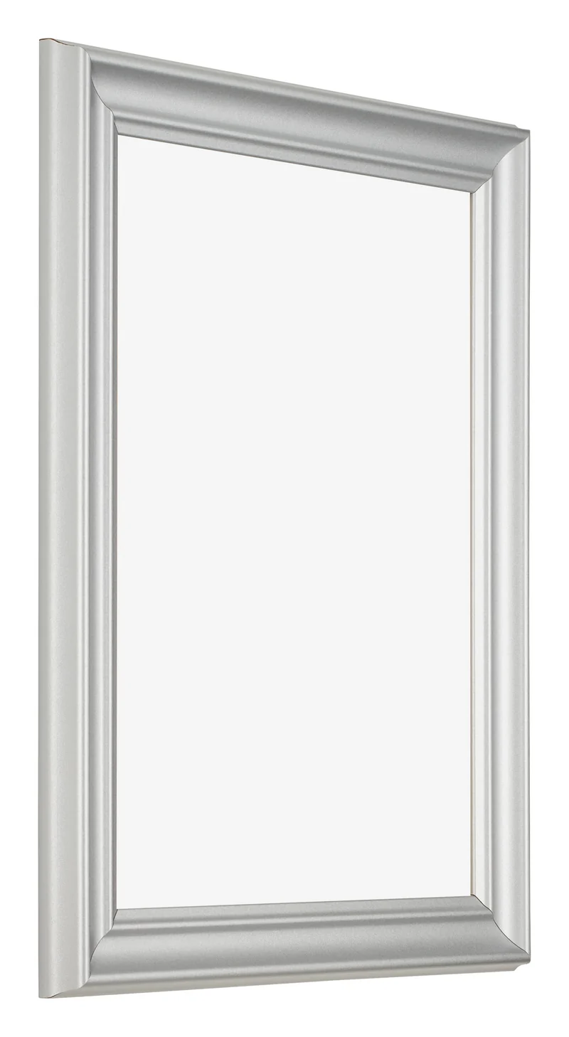 Bilderrahmen 30x40 cm - Silber Matt - MDF - Lazio