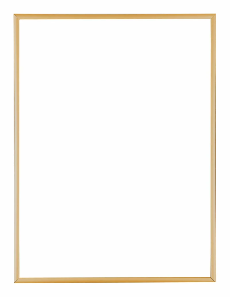Bilderrahmen 30x40 cm - Gold Vintage - Aluminium - Kent