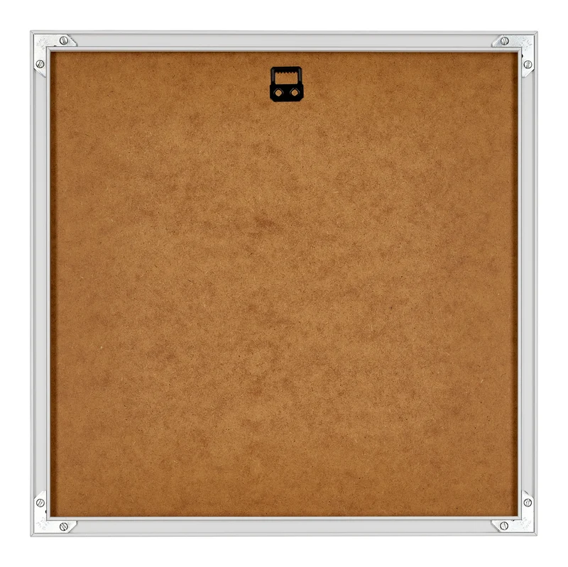 Bilderrahmen 45x45 cm - Silber Matt - Aluminium - Miami