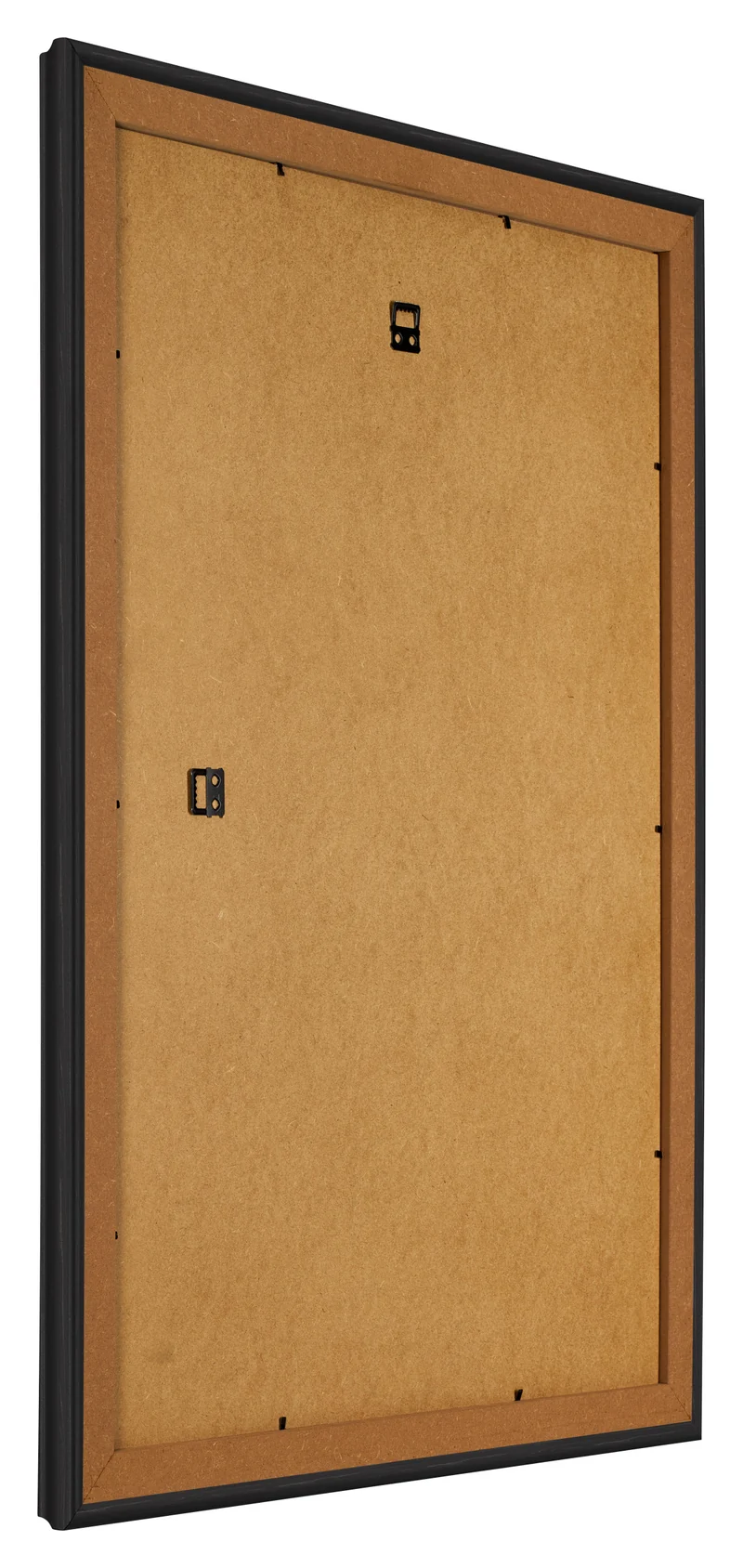 Bilderrahmen A4 - 21x29,7 cm - Schwarz Gemasert - MDF - Lazio