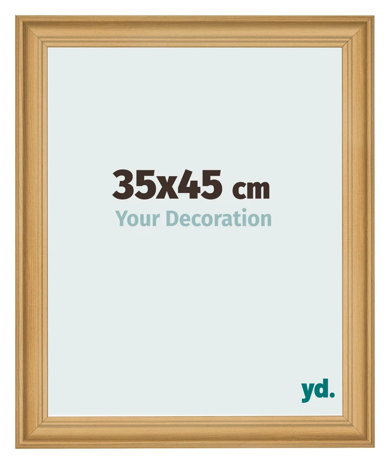 Bilderrahmen 35x45 cm - Kiefer Gemasert - MDF - Lazio