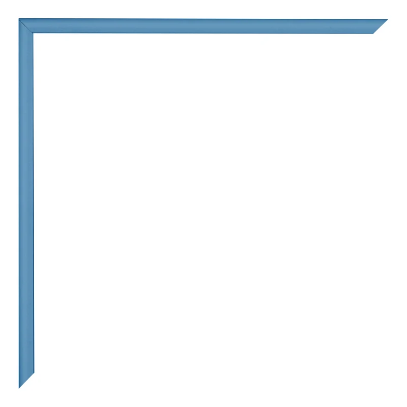 Bilderrahmen 61x91,5 cm - Stahl Blau - Aluminium - Kent