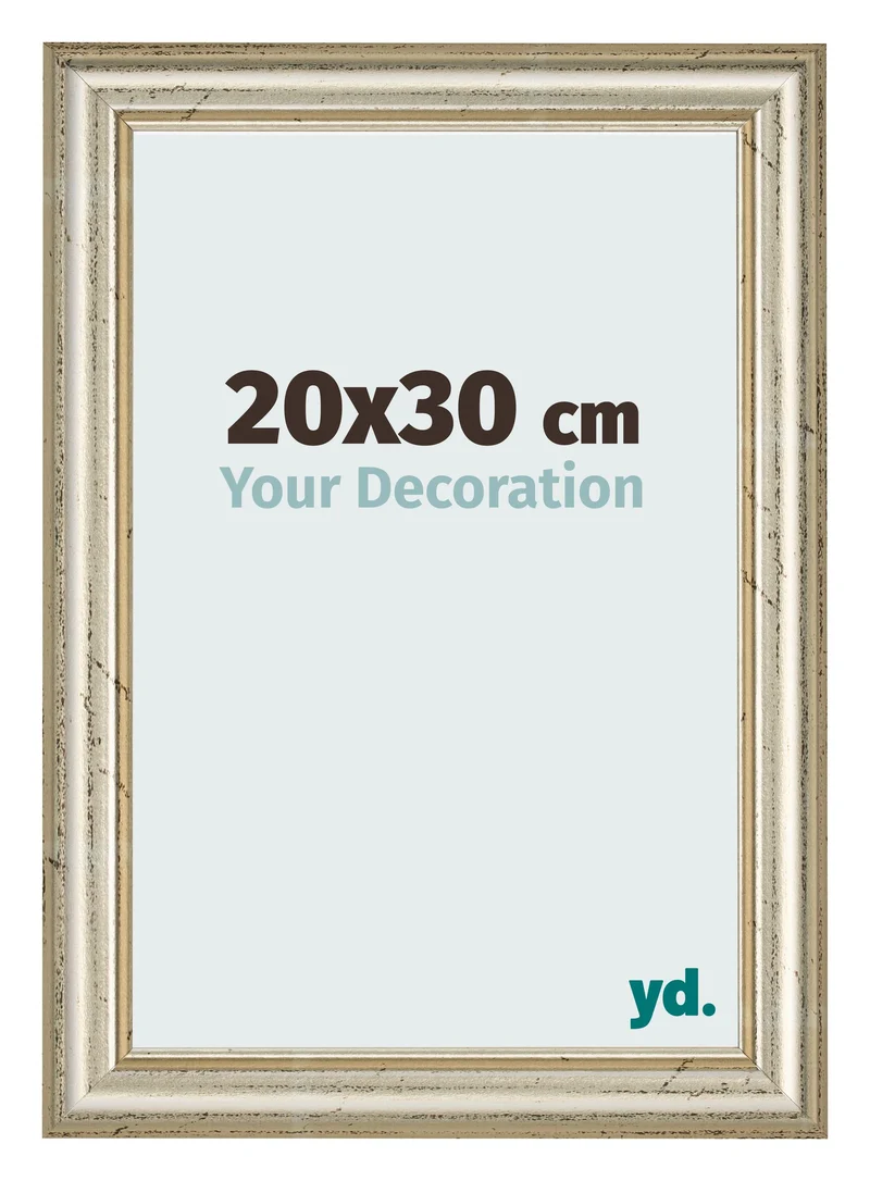 Bilderrahmen 20x30 cm - Metallglanz - MDF - Lazio