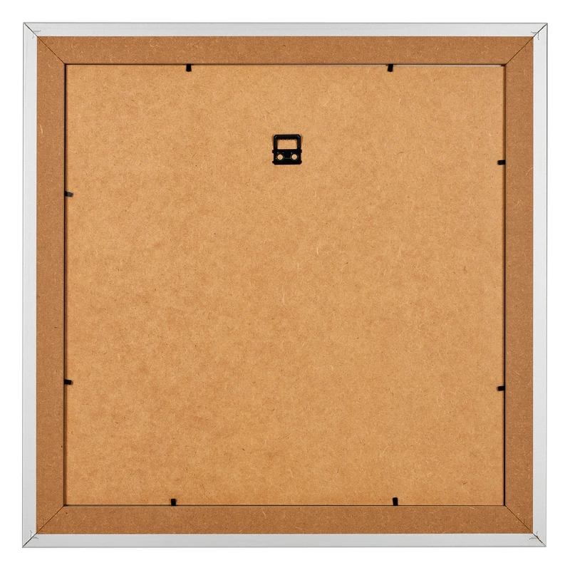 Bilderrahmen 30x30 cm - Silber Matt - MDF - Lazio
