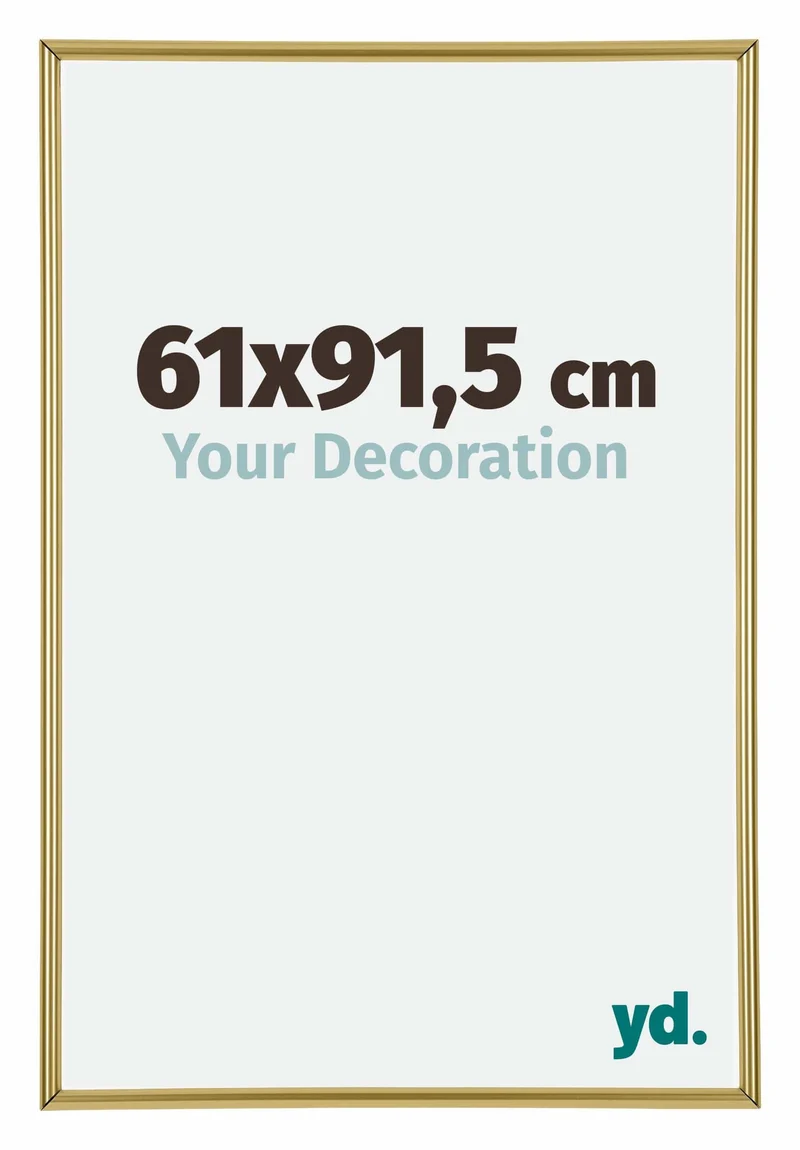 Bilderrahmen 61x91,5 cm - Gold - Kunststoff - Annecy