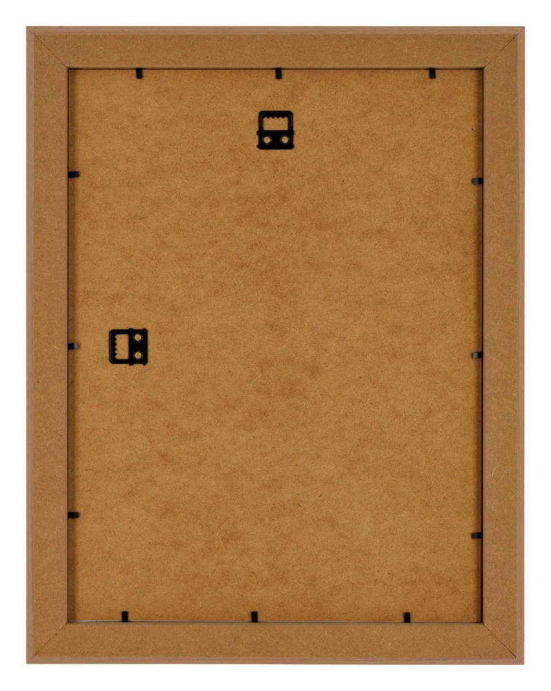 Bilderrahmen 46x61 cm - Nussbaum Hell - MDF - Como