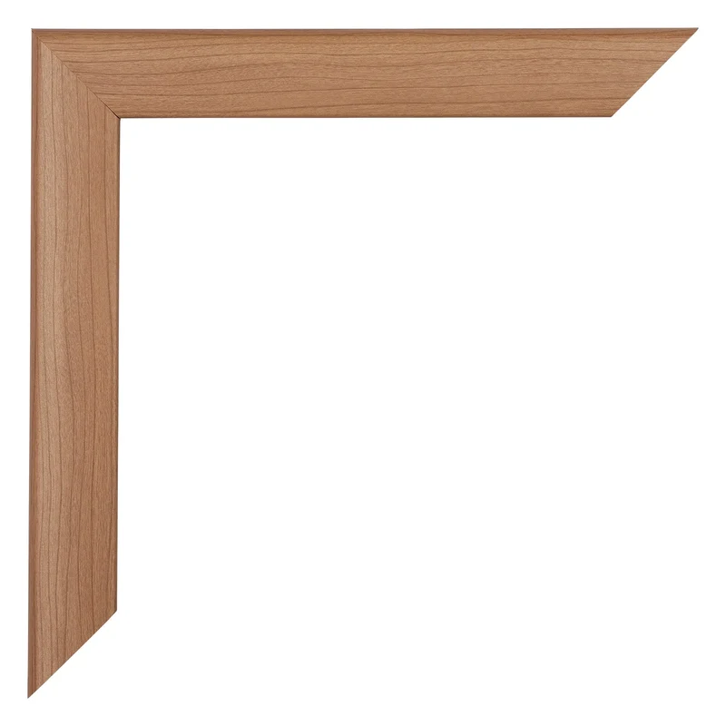 Bilderrahmen 46x61 cm - Nussbaum Hell - MDF - Como